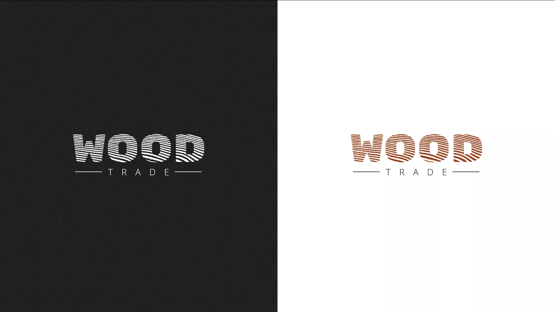 Разработка логотипа для компании «Wood Trade» в Сухом Логе
